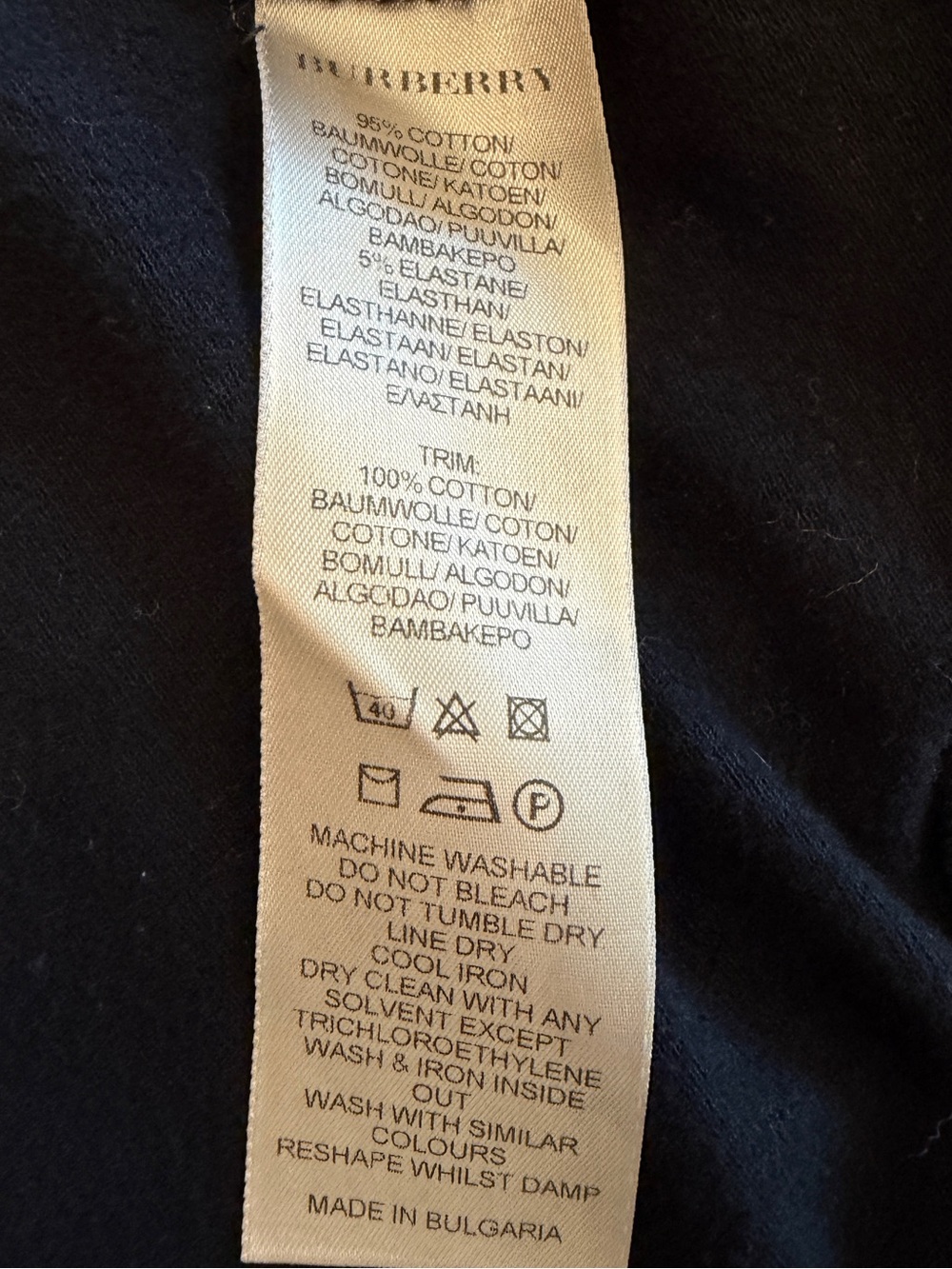 Burberry Black Hooded Zip-Up Sweater - Picture 9 of 9
